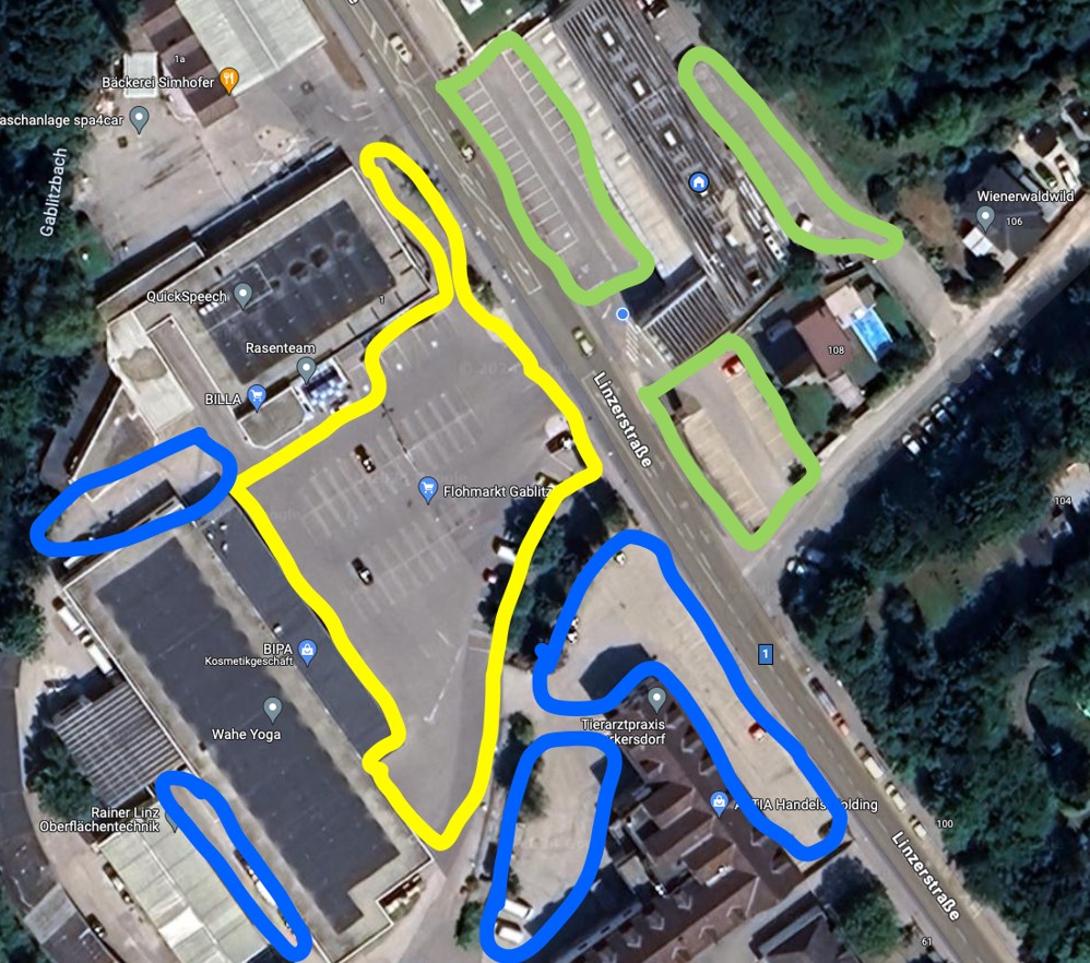 Anfahrt Plan Flohmarkt Gablitz